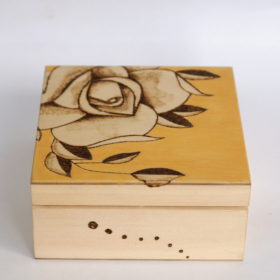 wood burning box